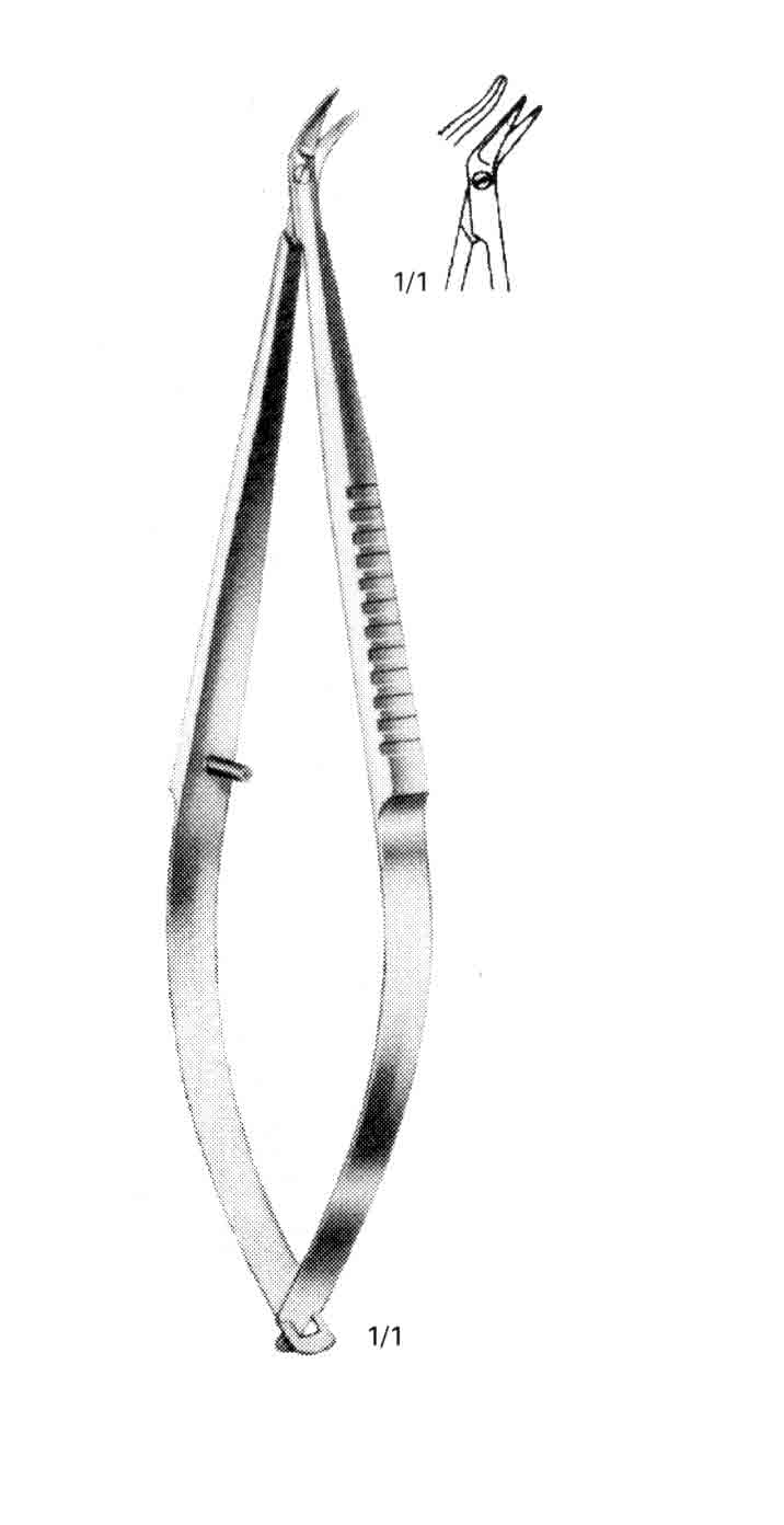 KORNEA MAKASI EĞRİ SAĞ 100 MM 